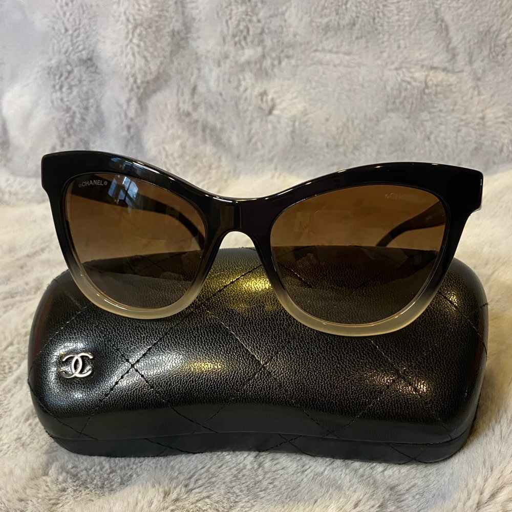 Chanel Ombré sunglasses Cat eye - Picture 5 of 13